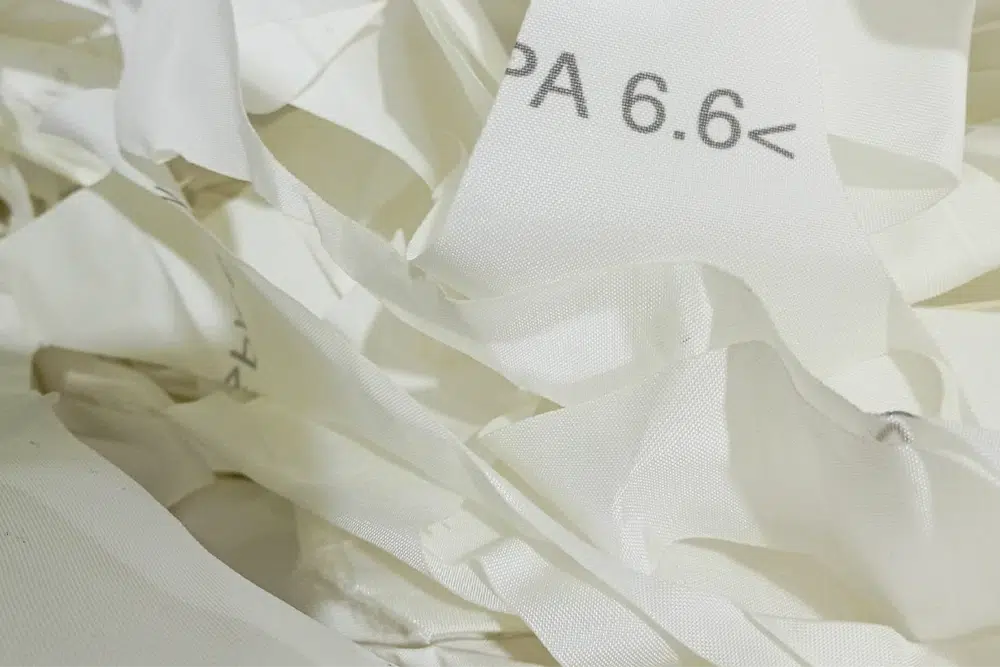 Industrial textile fibre waste2 -airbags
